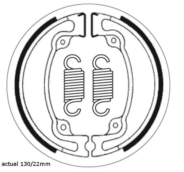 Brake Shoes SBS 2042 Honda