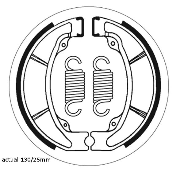 Brake Shoes Honda SBS 2047