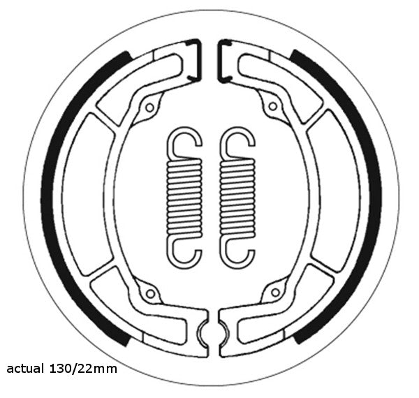 Brake Shoes SBS 2049 Yamaha