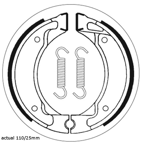 Brake Shoes SBS Yamaha