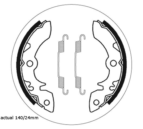 Brake Shoes SBS Suzuki