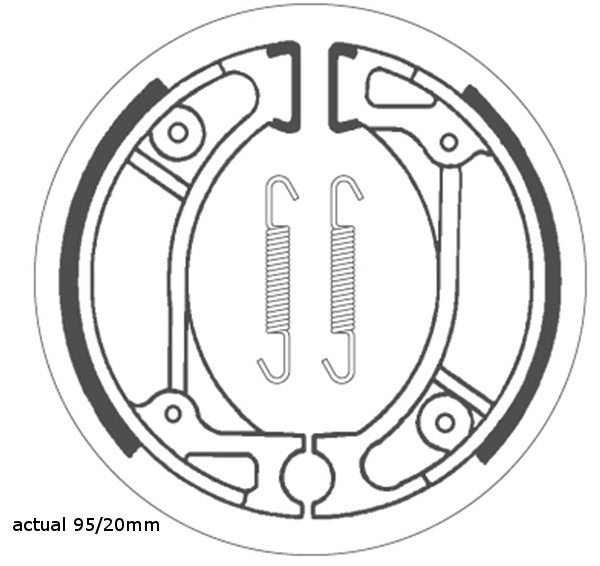 Brake Shoes SBS Honda