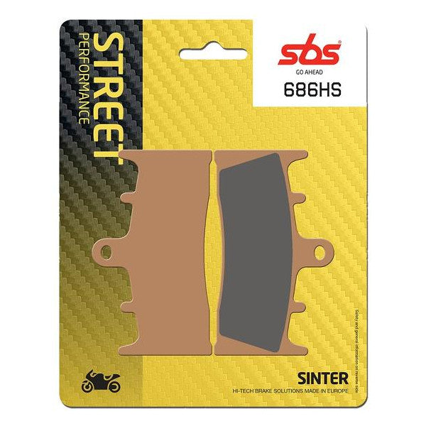 Disc Pad SBS 686HS GSX-R front