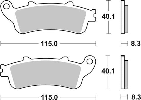 Disc Pad SBS 735HS