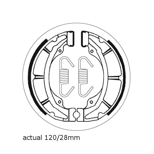 Brake Shoes SBS 2103 Suzuki