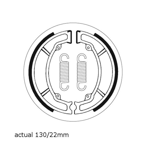 Brake Shoes SBS 2104 Suzuki