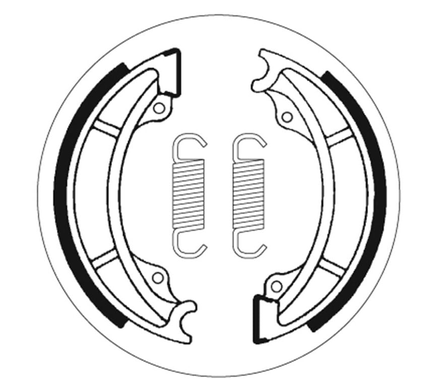 Brake Shoes SBS 2122 KTM