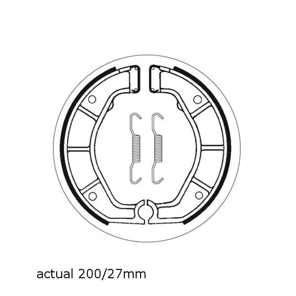 Brake Shoes SBS 2143 BMW