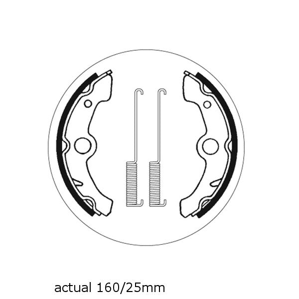 Brake Shoes SBS 2178 Yamaha YFM