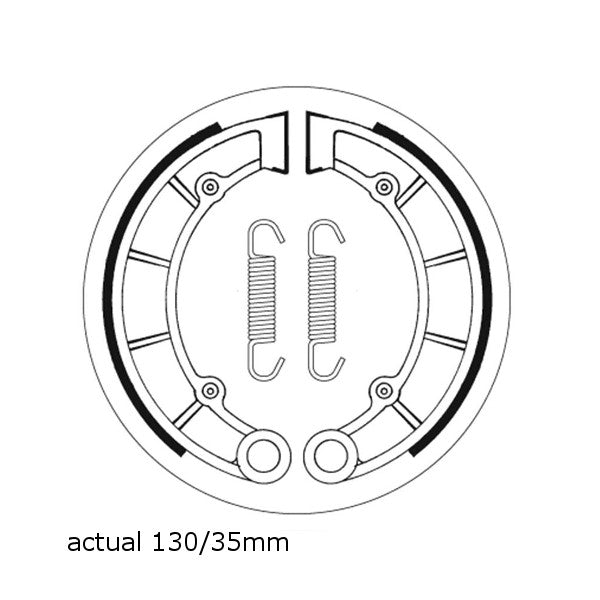 Brake Shoes SBS 2197 Kawasaki