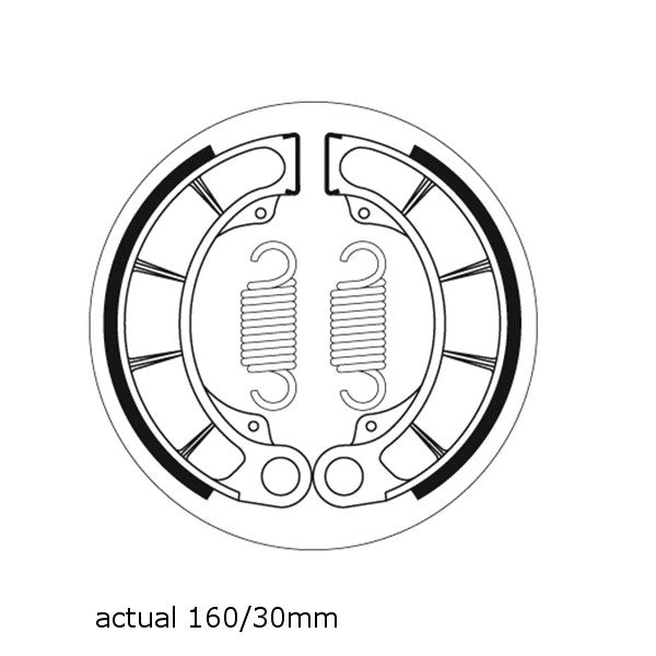 Brake Shoes SBS 2207 Honda