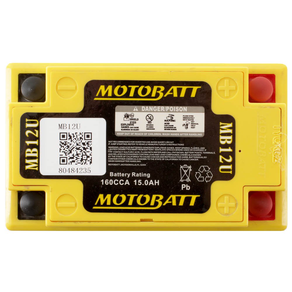 Motobatt MB12U 12V Battery