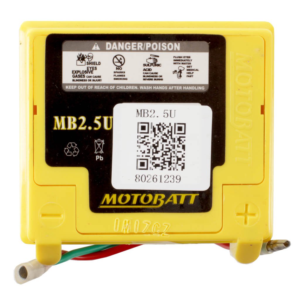 Motobatt MB2.5U 12V Battery