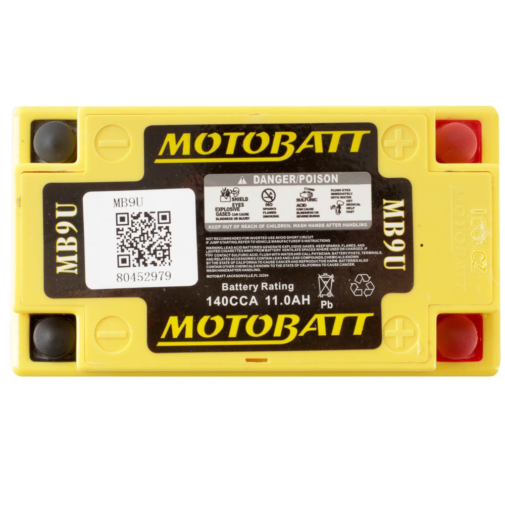 Motobatt MB9U 12V Battery