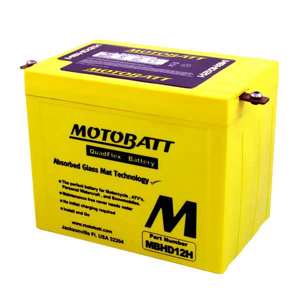 Motobatt MBHD12H 12V Battery
