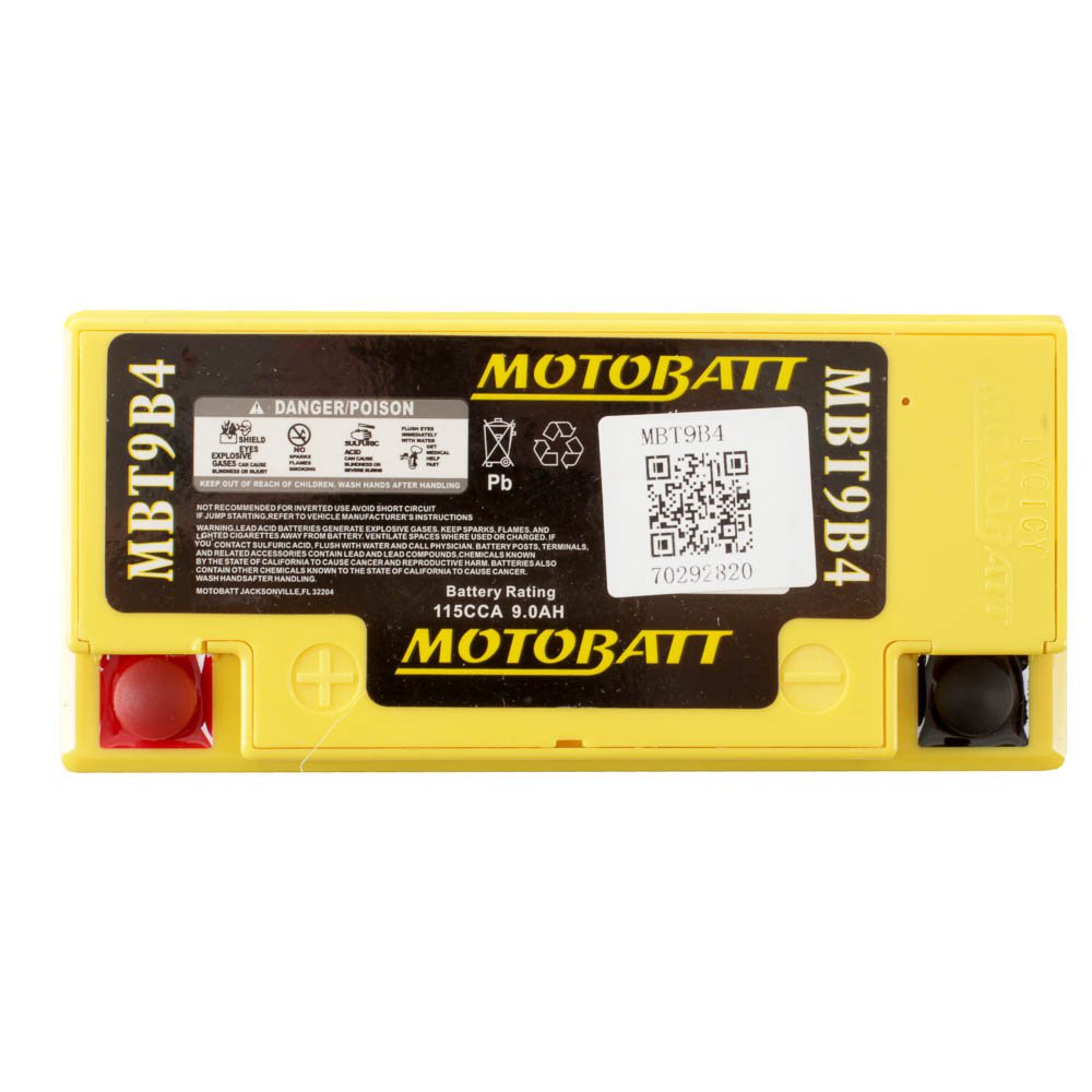 Motobatt MBT9B4 12V Battery