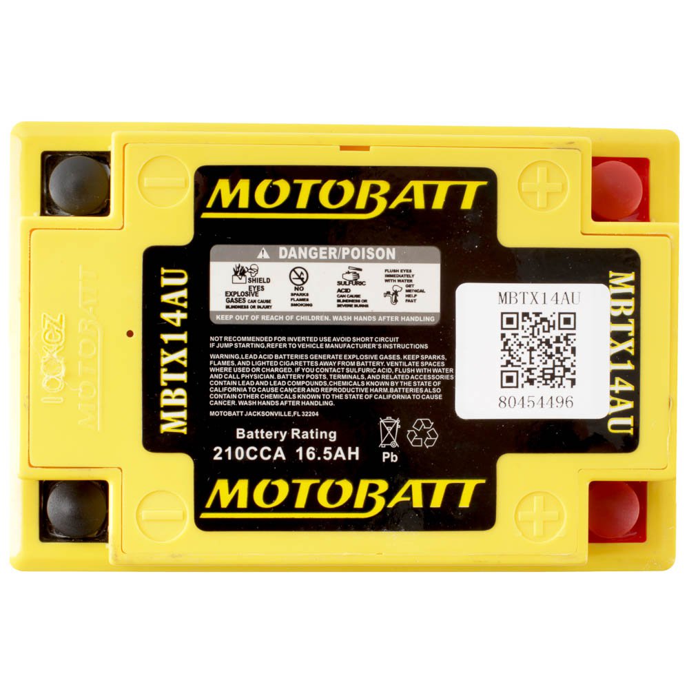 Motobatt MBTX14AU 12V Battery