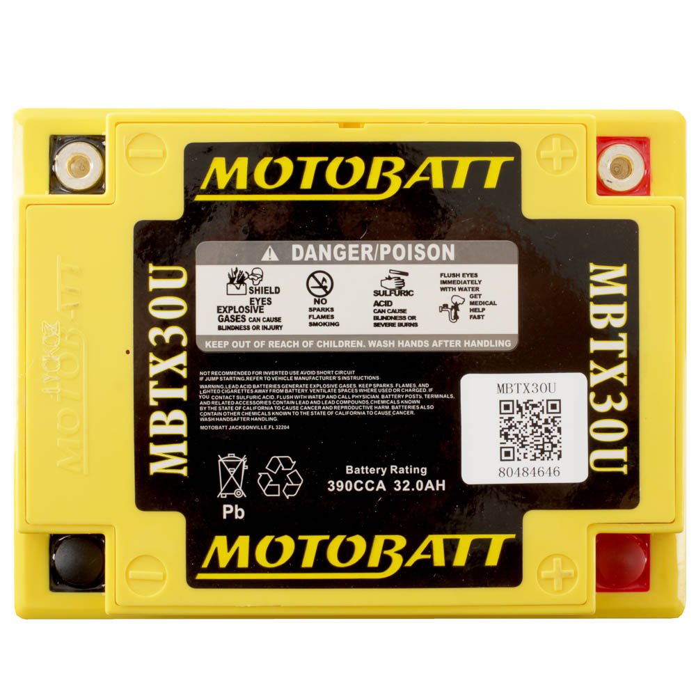 Motobatt MBTX30U 12V Battery