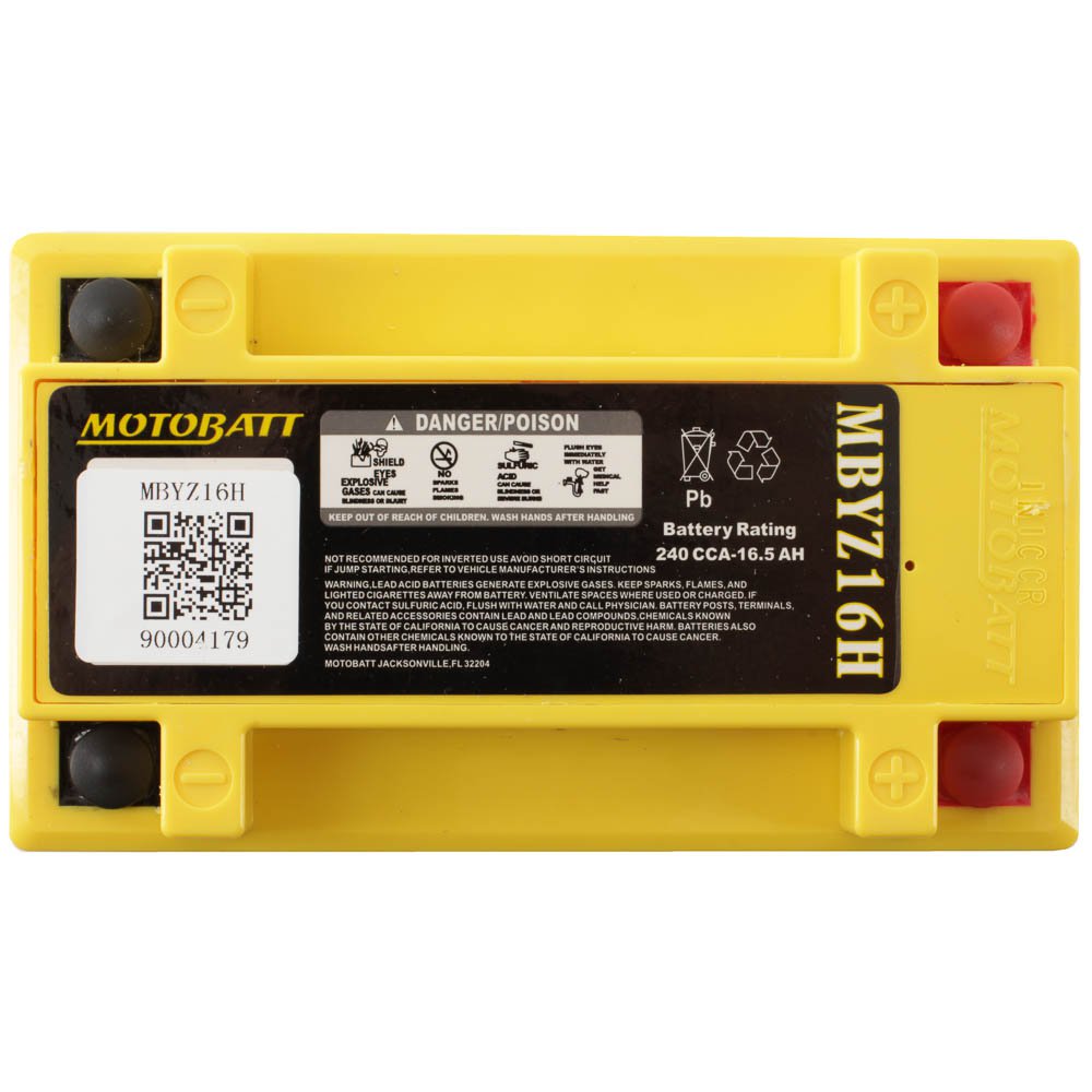 Motobatt MBYZ16H 12V Battery