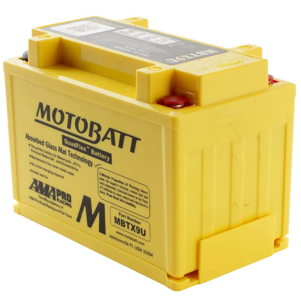 Motobatt MBTX9U 12V Battery