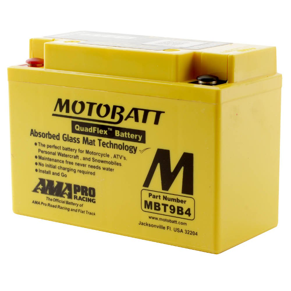Motobatt MBT9B4 12V Battery