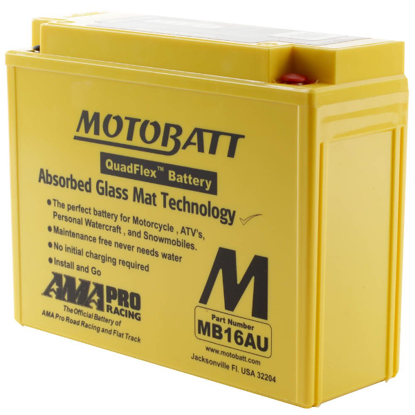 Motobatt MB16AU 12V Battery