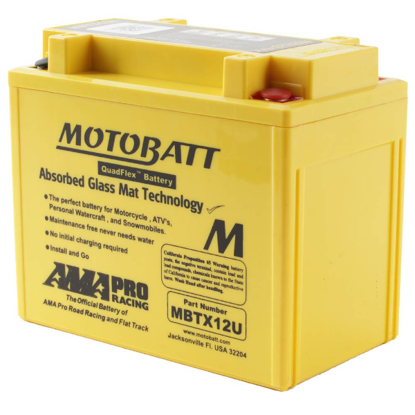 Motobatt MBTX12U 12V Battery