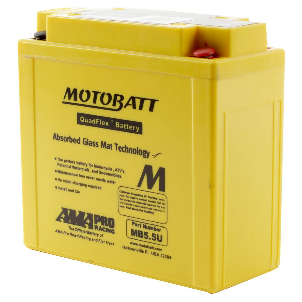 Motobatt MB5.5U 12V Battery