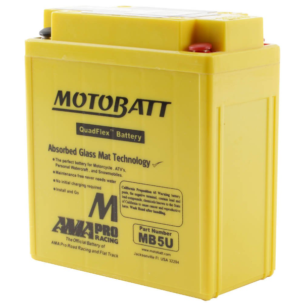 Motobatt MB5U 12 V Battery