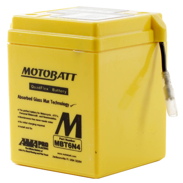 Motobatt MBT6N4 6V Battery