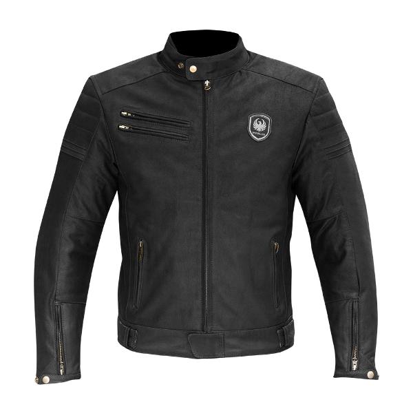 Merlin Alton Black Leather Jacket